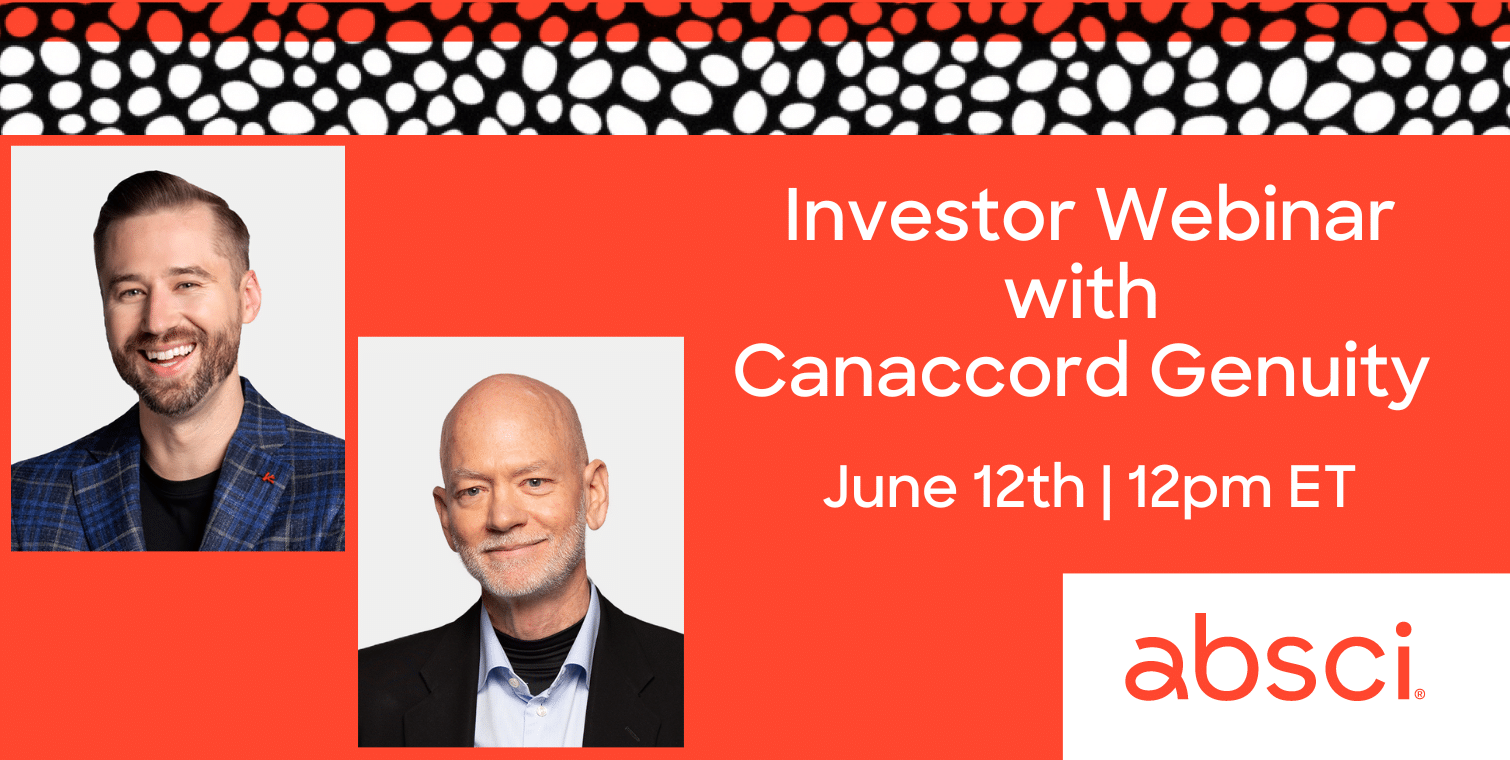 Canaccord Genuity Investor Webinar | Absci